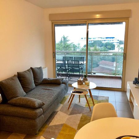 Appartement Neuf, Piscine, Terrasse, Vue Mer. Cannes Bagian luar foto