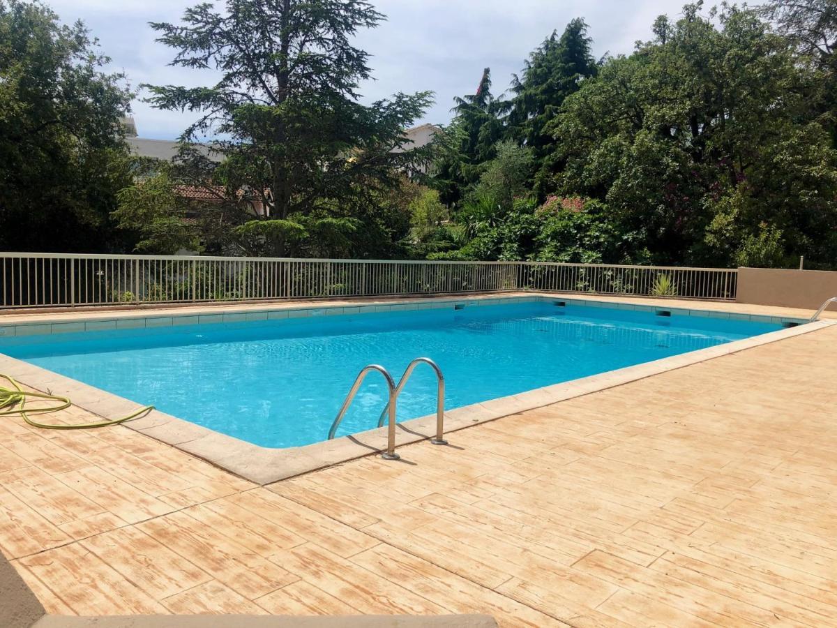 Appartement Neuf, Piscine, Terrasse, Vue Mer. Cannes Bagian luar foto